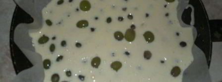 шарлотка с виноградом. Шаг 4