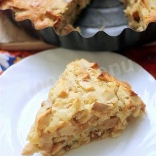 Рецепт шарлотки с яблочками