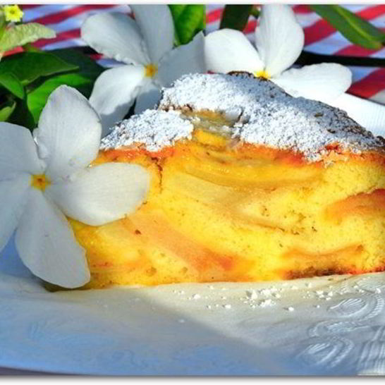 Рецепт шарлотки с яблоками без разрыхлителя