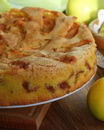 Шарлотка с яблоками