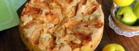 шарлотка с яблоками. Шаг 11