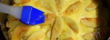 шарлотка с яблоками. Шаг 8