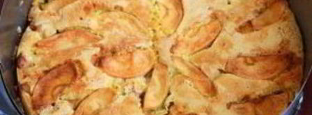 шарлотка с яблоками. Шаг 10