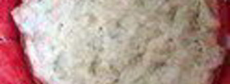 шарлотка с запеченным ревенем, баварским фисташковым кремом и клубникой. Шаг 17