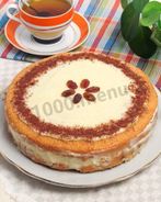 Шарлотка с заварным кремом