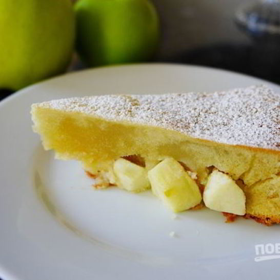 Рецепт шарлотки — воздушного яблочного пирога