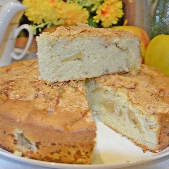 Рецепт яблочной шарлотки классика