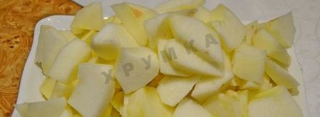 яблочная шарлотка классика. Шаг 6