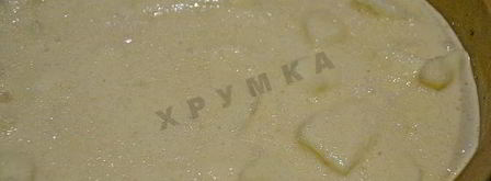 яблочная шарлотка классика. Шаг 8