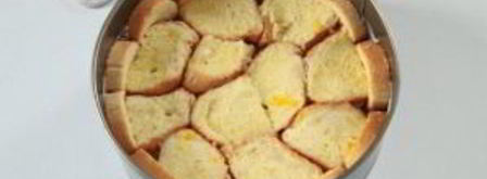 яблочная шарлотка с хлебом. Шаг 6