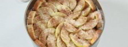 яблочная шарлотка с хлебом. Шаг 7