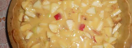 яблочно-медовая шарлотка. Шаг 8