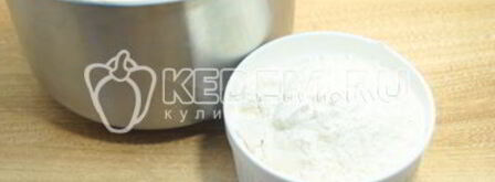 заливная шарлотка с яблоками. Шаг 3