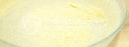 заливная шарлотка с яблоками. Шаг 5