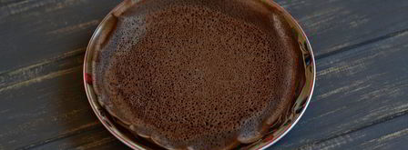 шоколадные блинные рулетики. Шаг 5