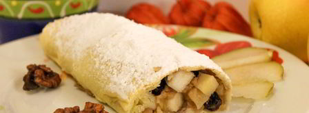 штрудель с яблоками. Шаг 18