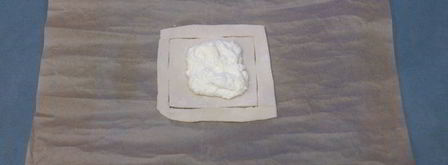 слоеная выпечка с творожной начинкой. Шаг 5