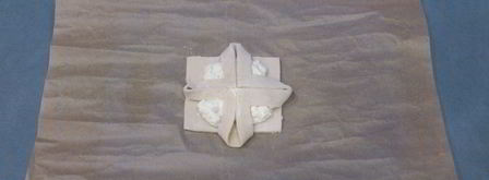 слоеная выпечка с творожной начинкой. Шаг 6