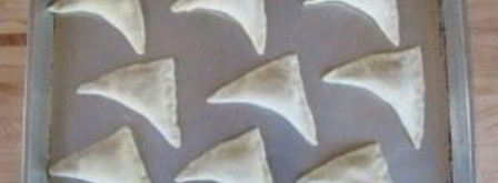 слойки из бездрожжевого теста с сыром. Шаг 6