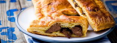 слойки из готового теста. Шаг 4