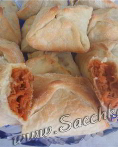 Слойки из слоеного теста С огоньком