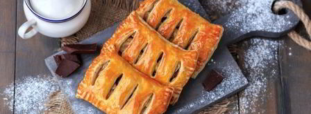 слойки с бананом. Шаг 12