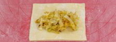 слойки с капустой. Шаг 9