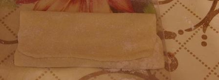 слойки с конфитюром из айвы. Шаг 5