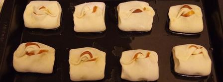 слойки с конфитюром из айвы. Шаг 8