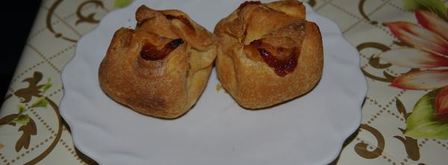 слойки с конфитюром из айвы. Шаг 9