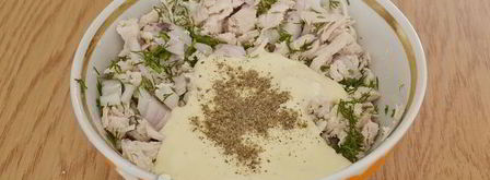 слойки с курицей. Шаг 5