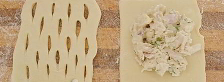 слойки с курицей. Шаг 9