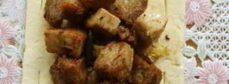 слойки с мясом. Шаг 3