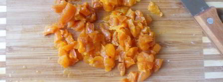 слойки с творогом, курагой и орехами. Шаг 2