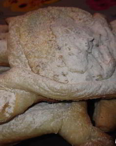 Слойки с творогом