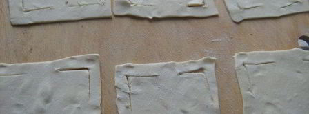 слойки с тыквой и грецким орехом. Шаг 2