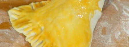 слойки с вишней и белым шоколадом. Шаг 9