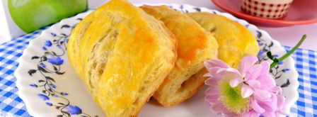 слойки с яблочным вареньем. Шаг 5