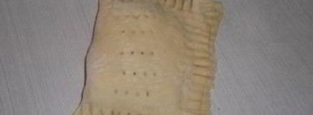 слойки с яблоками из дрожжевого теста. Шаг 5