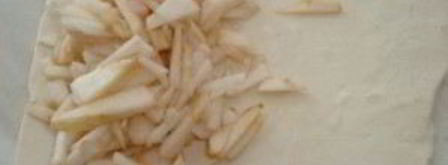 слойки с яблоками из слоеного теста. Шаг 5