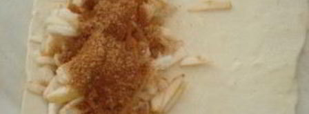 слойки с яблоками из слоеного теста. Шаг 6