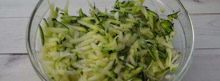 кабачковые сырники. Шаг 2