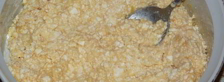 медово-яблочные сырники. Шаг 2