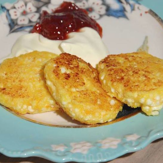 Рецепт морковна-цитрусовых сырники