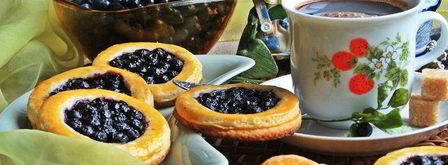 песочники с черникой. Шаг 20