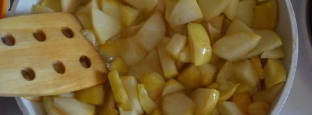 песочный творожник с яблочной начинкой. Шаг 5