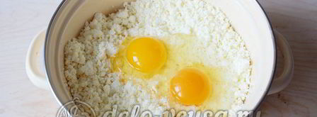 сливочные сырники. Шаг 2