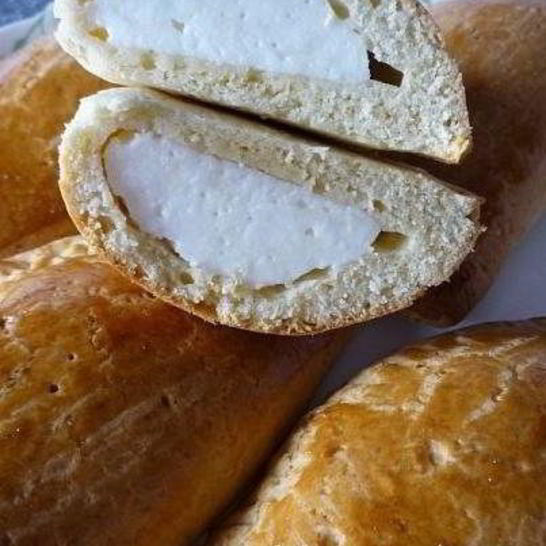 Рецепт сочней с ванильным творогом