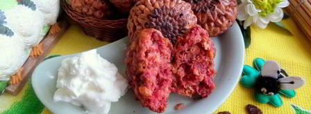 свекольные сырники из духовки. Шаг 18