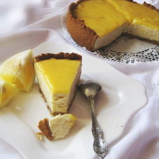 Рецепт сырника с лимонным курдом